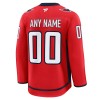 Washington Capitals tröja Customized Fanatics Premium 2024-25 Röd Hemma - NHL Tröjor Herr